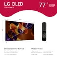 thumbnail image 3 of LG 77 Inch OLED evo G4 Series Smart TV 4K HDR (2024), 3 of 22