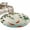 Green, variant on Round Area Rugs Collection 3 Ft, Japanese Carp Fish Non-Slip Residential Carpet, Oriental Art Vintage Leaves Vines Koi Fish Indoor Crawling Mats Doormat Runner Rugs Play Mat for Bedroom