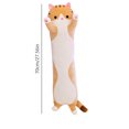 thumbnail image 2 of FUUY Children's Toys Stuffed Animal Throw Pillow Cute Cat Pillow Soft Plush Long Cat Nap Pillow Christmas Present Girl's Present, 2 of 15