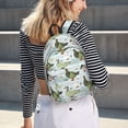 thumbnail image 5 of Disketp Mallard Ducks Wild Birds print Canvas Backpack Lightweight Travel Daypack Student Rucksack Laptop Backpack-Small, 5 of 5