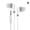 White, variant on Earphones Wired Headphones In Ear High Definition Deep New Bass AUX Sell E4T1