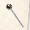 thumbnail image 4 of Leopard Vintage Silver Lace-Edged Bookmark: a Gift for Readers and Book Lovers - Book Accessories, Bookmarks, Book Markers, 4 of 5