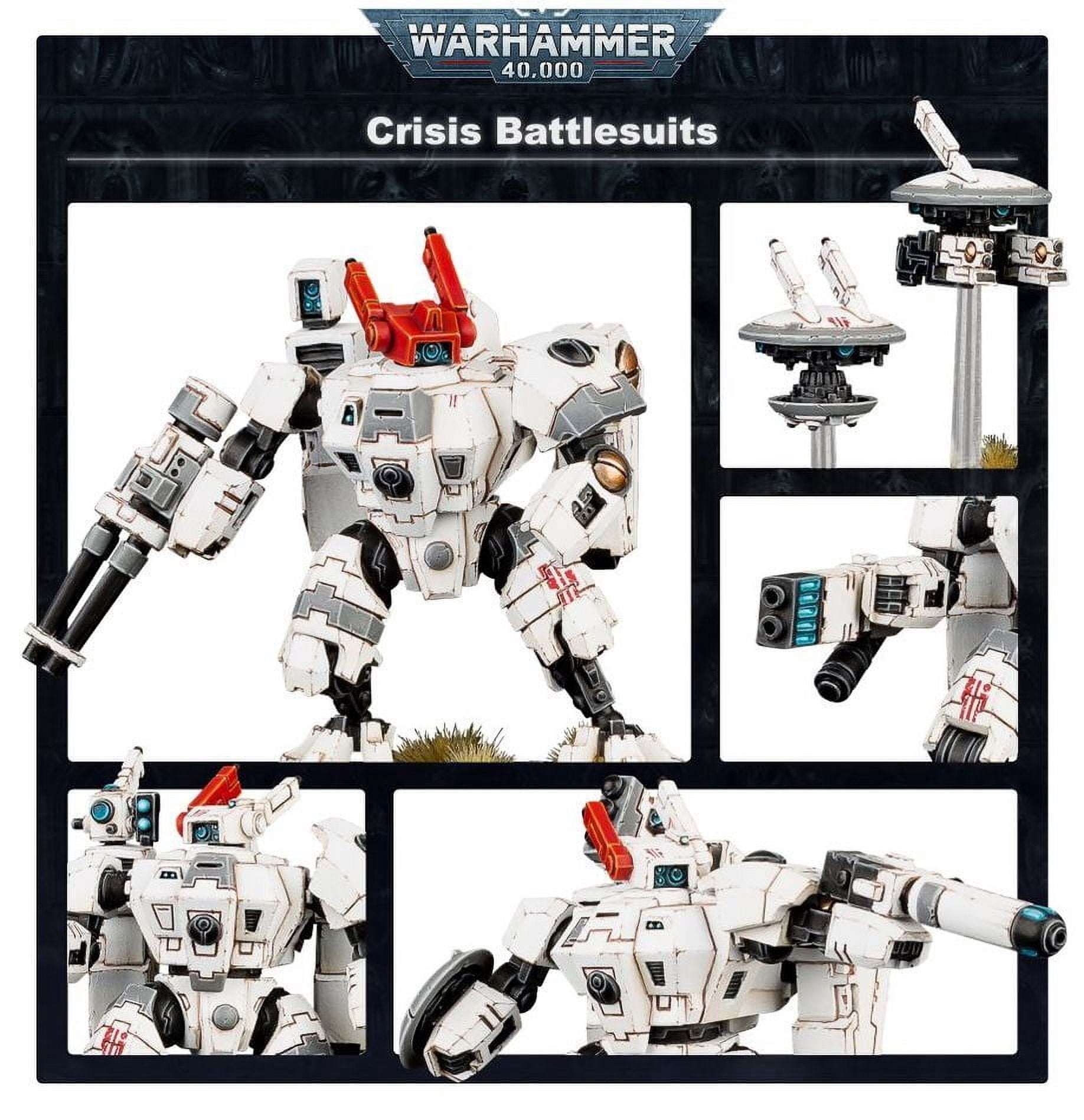 Games Workshop - Warhammer 40K - T'au Empire - Crisis Battlesuits