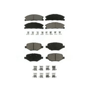 CMX Front Rear Ceramic Brake Pads Kit for Car Ford Explorer Taurus Flex Police Interceptor Sedan Lincoln MKS Special Service KCX-100471