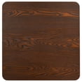thumbnail image 3 of vidaXL Bistro Table Dark Brown 50x50 cm MDF, 3 of 4
