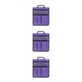 thumbnail image 1 of Transemion Work Portable Storage Bags With Ample Storage Space Durable Foldable Garden Kneeler Tool Bag Purple 3Set, 1 of 6
