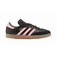 thumbnail image 2 of Messi Adi-das Samba Sneakers Gum Sole Inter Miami CF Black Trainers Men Shoes, 2 of 6