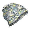 thumbnail image 1 of Mandala Unisex Beanie, Mandala Vintage Style, Hiking Outdoors, Yellow Blue, by Ambesonne, 1 of 1