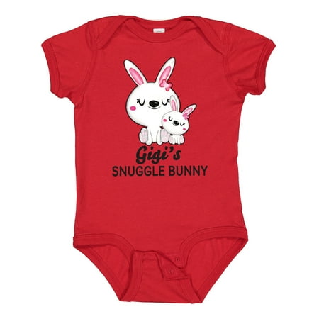 

Inktastic Gigis Snuggle Bunny Easter Gift Baby Girl Bodysuit