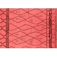 thumbnail image 1 of Ahgly Company Indoor Rectangle Solid Red Modern Area Rugs, 2' x 3', 1 of 4
