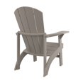 thumbnail image 3 of Crystal Harbor Collection Essential Resin Patio Adirondack Chair, 3 of 4