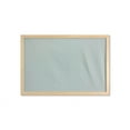 thumbnail image 1 of Abstract Wall Art with Frame, Folkloric Inspired Geometrical Concept of Basic Ornamental Shapes, Printed Fabric Poster for Bathroom Living Room, 35" x 23", Cadet Blue and Eggshell, by Ambesonne, 1 of 2
