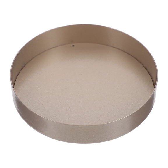 EXHUMKY Golden Tartlet Mold Set Non-Stick Bakeware Even Heat Distribution Kitchen Baking Tool