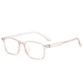 thumbnail image 1 of (Rose Transparent 100) Lunettes Légères Anti-Radiation / Graduées Classiques 0 600 Fonctionnelles, 1 of 5