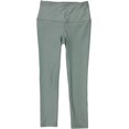 thumbnail image 2 of Reebok High Rise Capri Leggings Pantalones de Yoga para Mujer, Verde, X-Large Reebok Yoga, 2 of 2