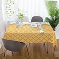 thumbnail image 6 of GZHJMY Unbreakable Square Tablecloths with Dust and Wrinkle Resistance-54x72In,Ice Cream Texture Pattern (2) Wedding Kitchen Picnic Buffet Holiday Party Decoration, 6 of 7