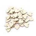 thumbnail image 4 of Wooden Love Heart Shape Embellishment Craft Kit for Wedding Plaques Art Decor Scrapbooking, 4 of 7