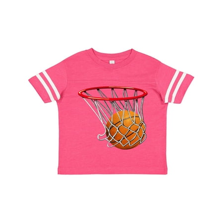 

Inktastic Basketball Swish Gift Toddler Boy or Toddler Girl T-Shirt