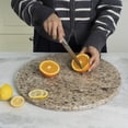 thumbnail image 4 of Koville Luxury Marble Granite Cutting Board for Kitchen,Round, 16*16in, Ornamental, 4 of 6