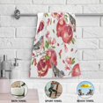 thumbnail image 5 of SKYSONIC 2 Pack Spring Pomegranate Birds Hand Towels, Watercolor Fruits Kitchen Towel Ultra Soft and Absorbent,Decorative Fingertip Face Towel for Bathroom Hotel, 28.3"x 14.4", 5 of 6