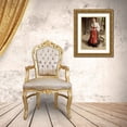 thumbnail image 3 of Zorn, Anders Leonard 19x24 Gold Ornate Wood Framed with Double Matting Museum Art Print Titled - Girl In Orsa Costume, 3 of 4