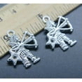 thumbnail image 3 of U8MO 6/20/50X Sagittarius Constellation Alloy Charms Pendants Jewelry DIY 25*20mm-50pcs, 3 of 8
