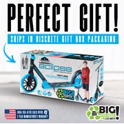 Madd Gear Eclipse Commuter Scooter with 200mm Blue Wheels - Suitable for Kids and Adults