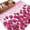 Pink, variant on Area Rug for Living Room, Valentine's Day Non-Slip Indoor Ex Large Carpet for Bedroom/Dining Room, Pink Roses Love Hearts Romantic Washable Low-Profile Rectangle Floor Runner Rugs - 8 x 10 Ft