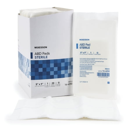 - McKesson Performance Abd Pad Sterile 5