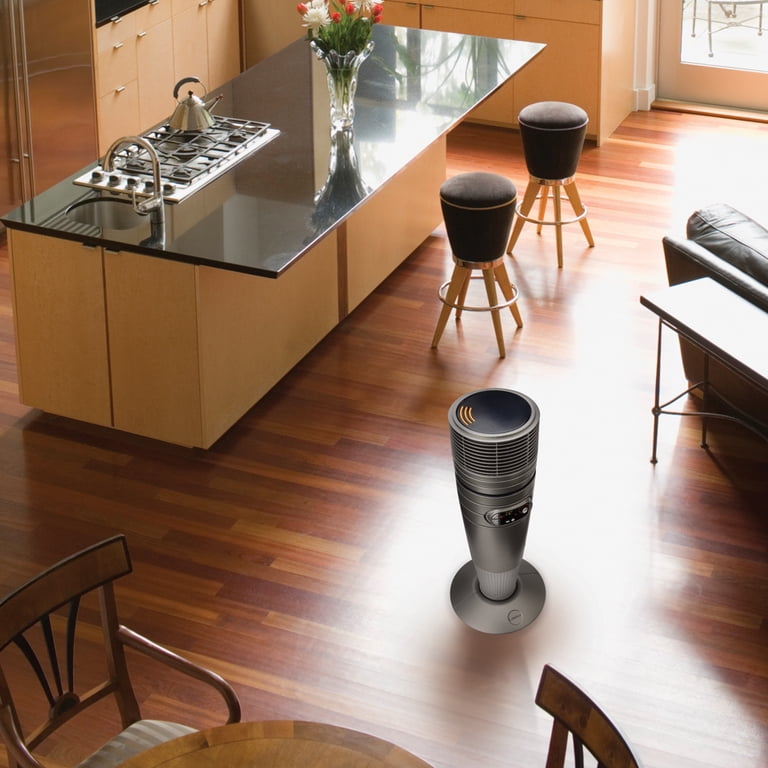 Lasko 1500W Full-Circle Ceramic Tower Space Heater with Remote, 6451, Grey  - Walmart.com