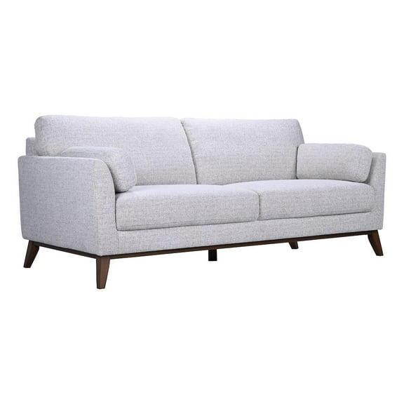 Porter Designs Flanders Wood Trim Sofa - Gray