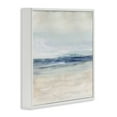thumbnail image 3 of Stupell Industries Coastal Calm Beach Horizon White Framed Giclee Art design by Amber Sterling, 12 x 12, 3 of 8
