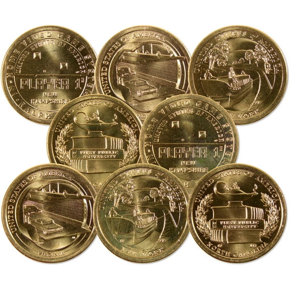2021 P&D American Innovation Dollar 8 Coin Set Uncirculated