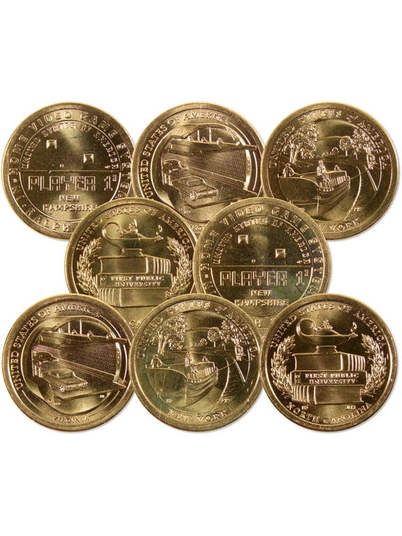 2021 P&D American Innovation Dollar 8 Coin Set Uncirculated