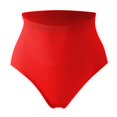 thumbnail image 1 of Ropa interior de cintura alta para mujer, moldeadora de abdomen, moldeadora de cintura, levantadora de cadera, antibacteriana, de grafeno, de algodón puro, con entrepierna, pantalones cortos de talla, 1 of 6