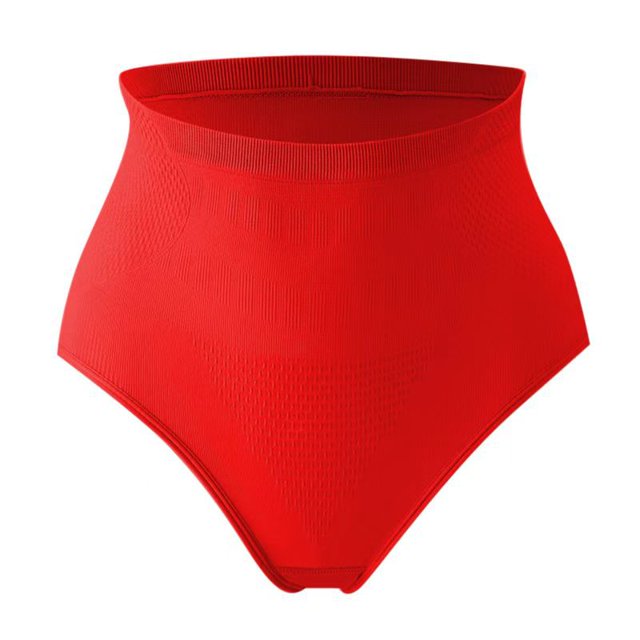 Ropa interior de cintura alta para mujer, moldeadora de abdomen, moldeadora de cintura, levantadora de cadera, antibacteriana, de grafeno, de algodón puro, con entrepierna, pantalones cortos de talla