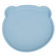 thumbnail image 4 of Utensilio de silicona BuyWeek plato de succión para bebés forma de oso, 4 of 14