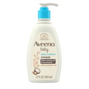 Aveeno Baby Daily Moisturizing Cream with Nourishing Oat, 12 fl. oz