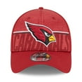 thumbnail image 2 of Men's New Era Cardinal Arizona Cardinals 2023 NFL Training Camp 39THIRTY Flex Hat, 2 of 6