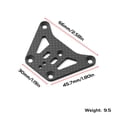 thumbnail image 4 of Maoww Carbon Fiber 1/10 Front Gear Box Plate CNC Machined Rc Front Gear Box Plate For Kyosho TO-213-MP10 RC Car Part, 4 of 6