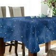thumbnail image 3 of Ryvnso Nights with Stars Rectangle Table Cloth Tablecover Dinning Tablecloth 54"x54", 3 of 8