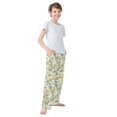 thumbnail image 4 of FORMRS Kids Pajama Pants with Pockets Size 9-10Y Boys Lounge Sleep Bottoms, Watercolor Animals Pattern, 4 of 8