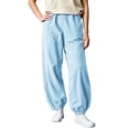 thumbnail image 7 of Womens Elastic Waist Pants Casual Loose Jogger Trousers With Ankle Cuffs for Daily Wear, 7 of 7