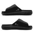 thumbnail image 2 of Unisex ISlide Black Milwaukee Brewers Minimalistic Motive Slide Sandals, 2 of 5