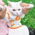 thumbnail image 3 of Traje de recuperación quirúrgica para gatos, gatito transpirable después de la cirugía, use una camisa para mascotas para heridas abdominales, enfermedades de la piel, vendajes profesionales con, 3 of 7