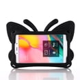 thumbnail image 2 of Allytec Kids Case for Galaxy Tab A 8.0 2019 T290/ Galaxy Tab A T380/ Fire HD 8 2017, With PET Screen Protector Cute Butterfly Kids Girls Cover Shockrpoof Drop Protection Kickstand - Black, 2 of 6