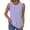 Purple, variant on Staron Women's Casual Pleated Top Sleeveless Round Neck Blouse Loose Comfy Fashion Basic Tunic Shirt, Light Blue XXL