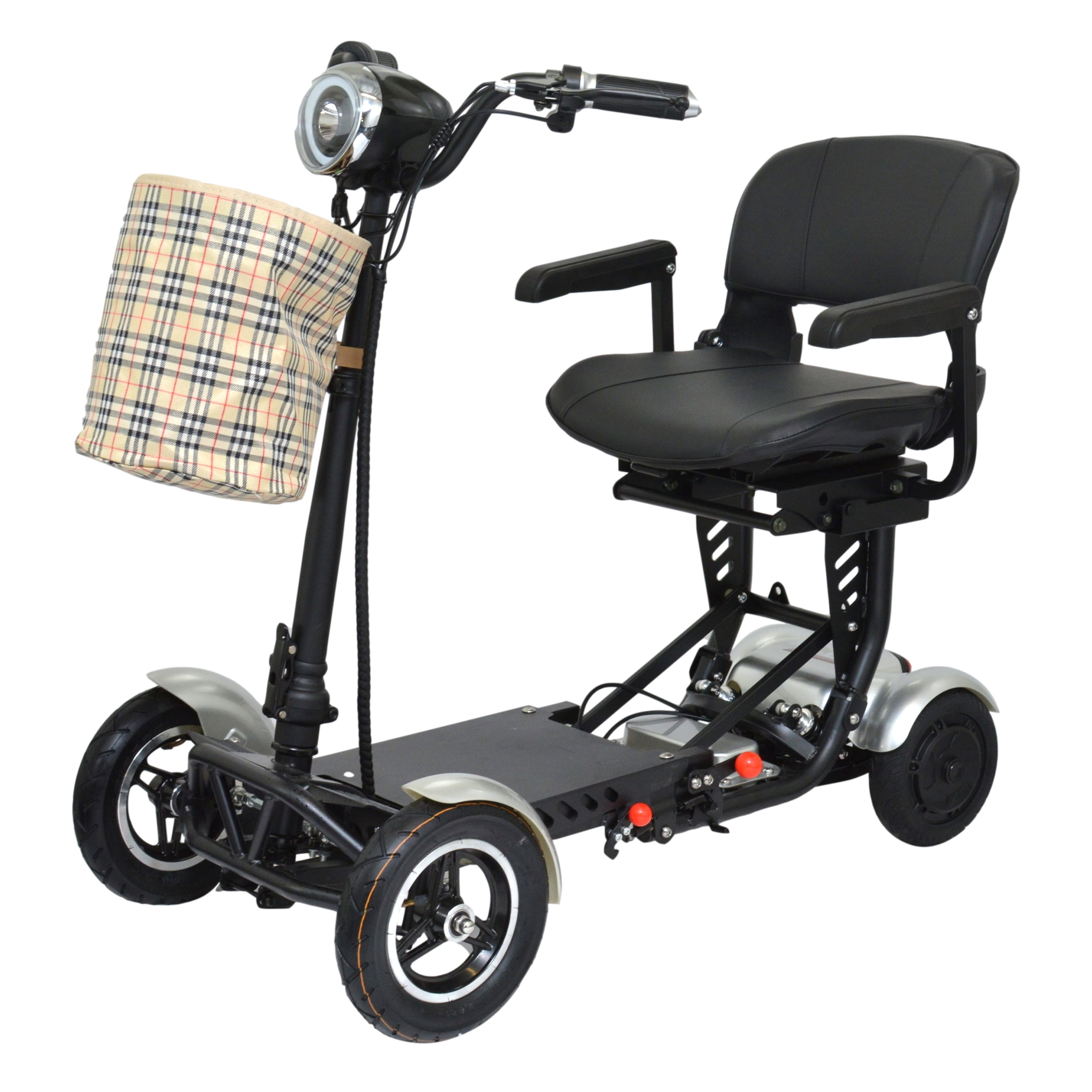 Electric Scooter, Adjustable Wide Armrests Handlebar -