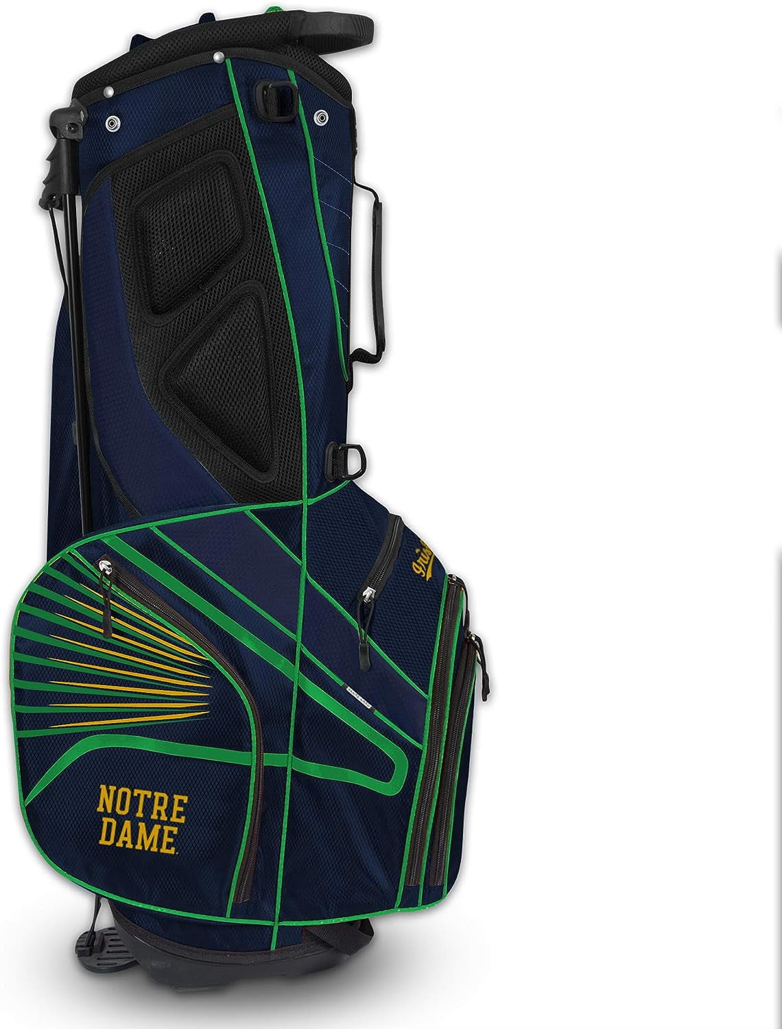 NEW Team Effort Golf Caddie Carry Stand Bag - NCAA Notre Dame Fighting Irish