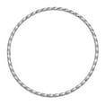 thumbnail image 2 of 14K White Gold bracelet Bangle 8 in 2.5 mm 2.50mm Twist Slip-on, 2 of 3